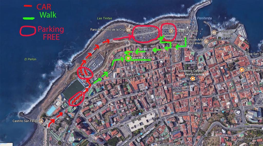 Agora - Spacious Apartment 2 Bedrooms- 2 Bathrooms Puerto de la Cruz  Exterior photo